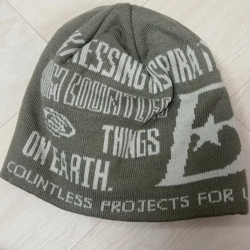 [BUNJANG] BAUF Logo Beanie Knit Hat / 바우프 로고 비니 모자 숏비니 니트 공용