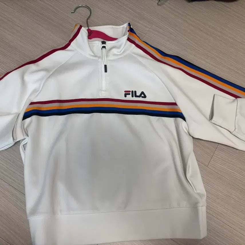 [BUNJANG] Fila Semi-Crop Top / 휠라 세미크롭 티