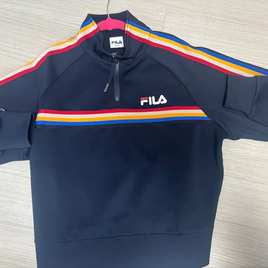 [BUNJANG] Fila Semi-Crop Top / 휠라 세미크롭 티