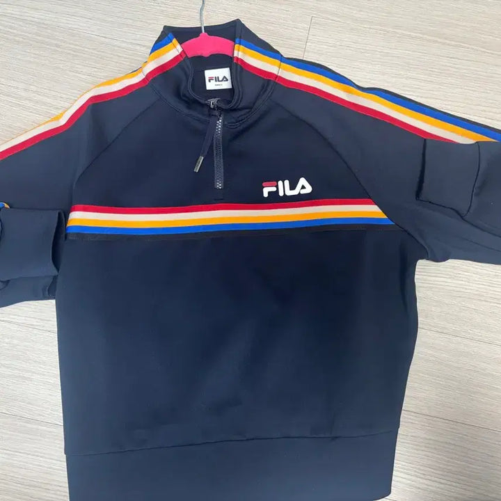 [BUNJANG] Fila Semi-Crop Top / 휠라 세미크롭 티