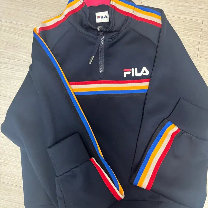 [BUNJANG] Fila Semi-Crop Top / 휠라 세미크롭 티