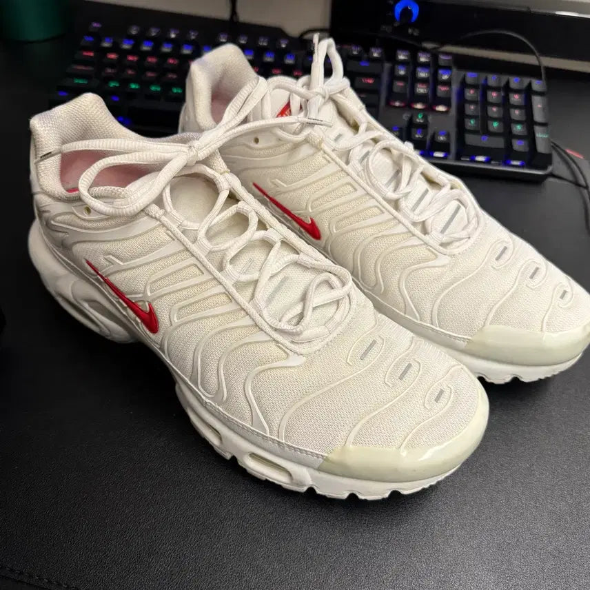 [BUNJANG] Nike x Supreme Air Max Plus TN 285 White / 나이키 x 슈프림 에어맥스 플러스 TN 285 화이트