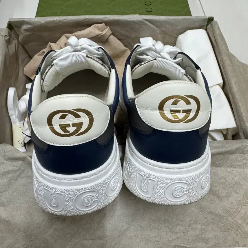 [BUNJANG] Gucci GG Sneakers Navy 42 / 구찌 GG 스니커즈 네이비 42
