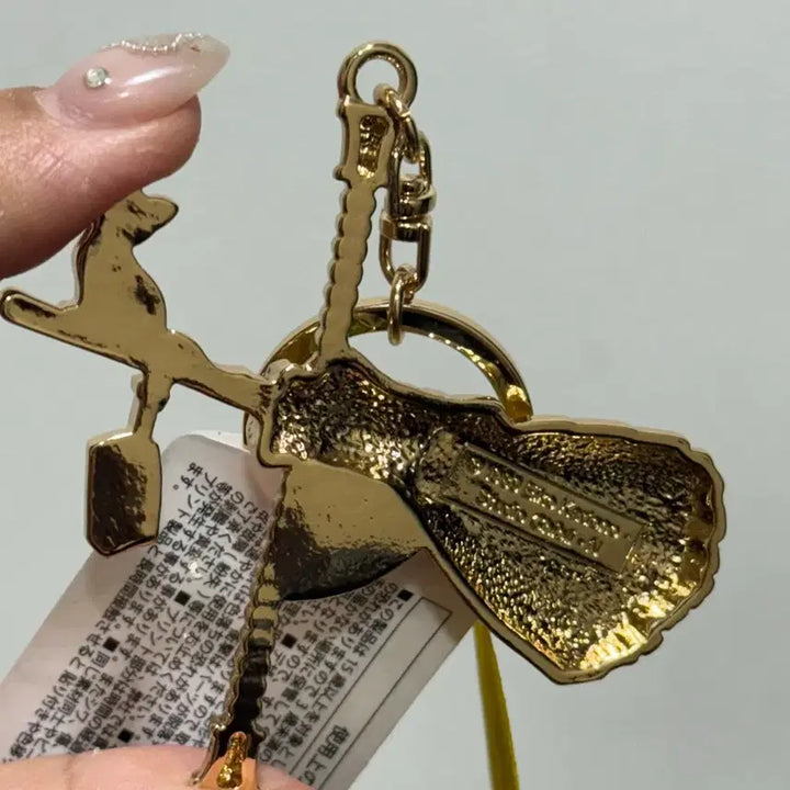 [BUNJANG] Ghibli Park Moro & Jiji Metal Keyring / 지브리 파크 마녀의 계곡 / 모로, 지지 메탈 키링