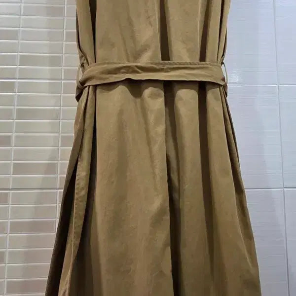 [BUNJANG] System Trench Coat Vest / (한섬)시스템 트렌치 코트 베스트