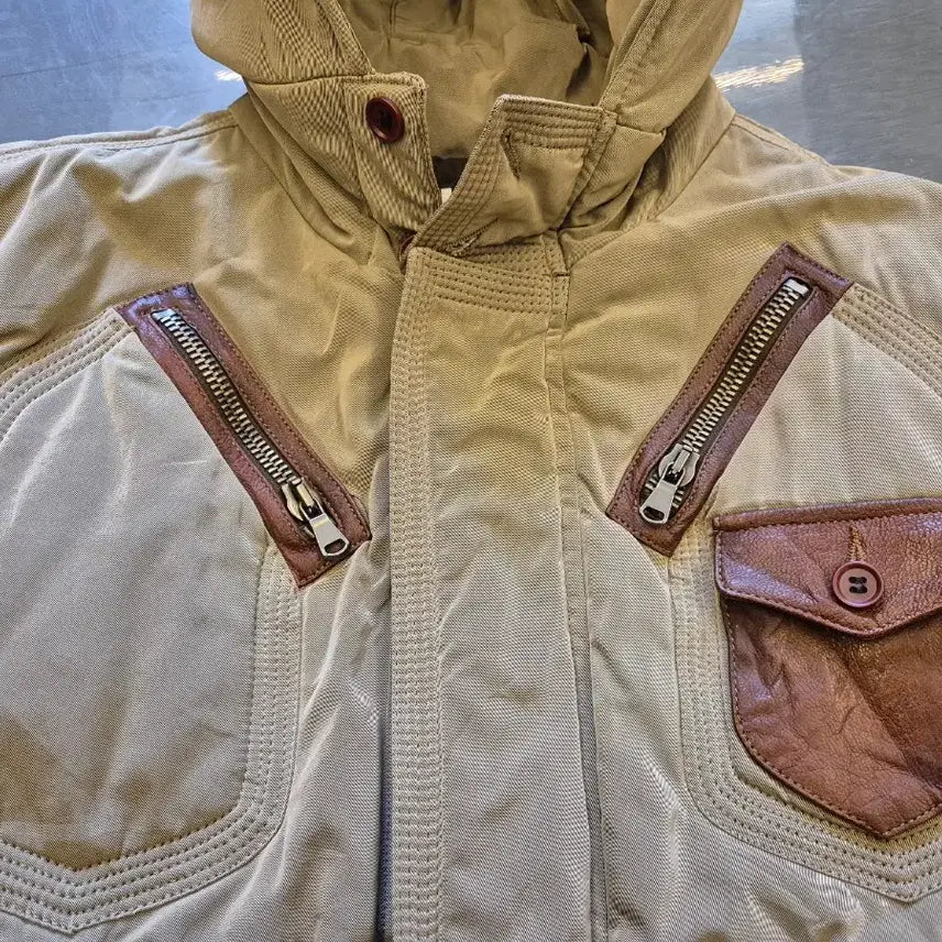 [BUNJANG] Rob Pall Zileri Military Bomber Jacket / XL>랍 빨질레리 밀리터리 봄버