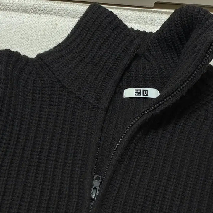 [BUNJANG] Uniqlo U Lambswool Blend Zip-Up Jacket / 유니클로U 램스울 블렌드 집업 자켓