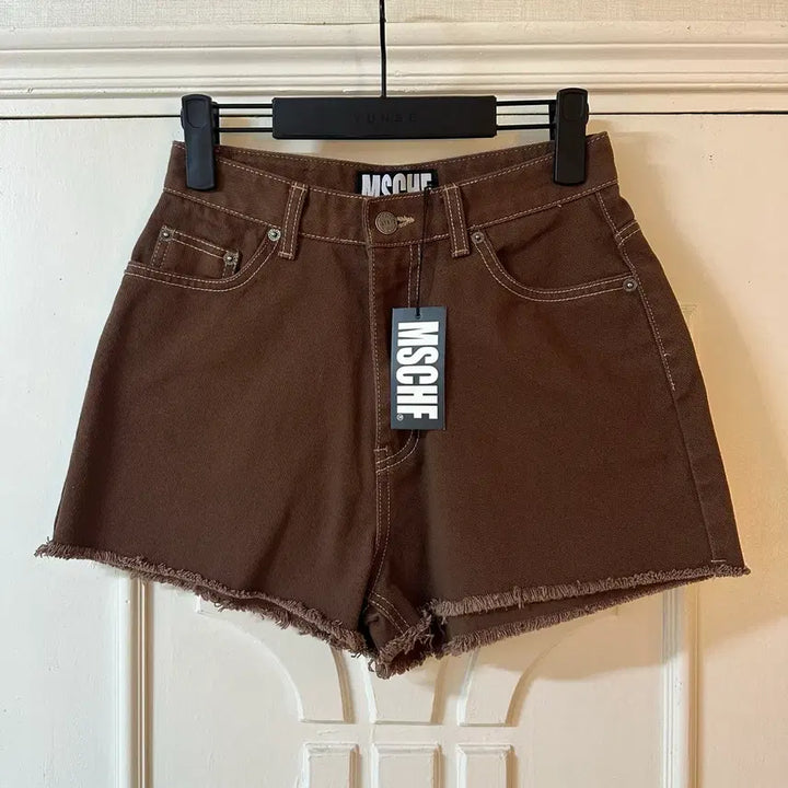 [BUNJANG] Mischief Brown Shorts / 미스치프 쇼츠
