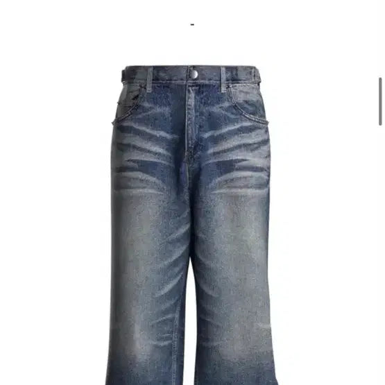 [BUNJANG] W Workshop Cat Washing Denim Size 1 / 더블유워크샵 캣워싱 데님 1사이즈