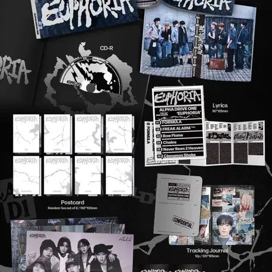 [BUNJANG] ALD1 Alpha Drive One Euphoria Album Bundle Set / 알디원 알파드라이브원 개봉 앨범 풀셋 양도 프릭알람 버전