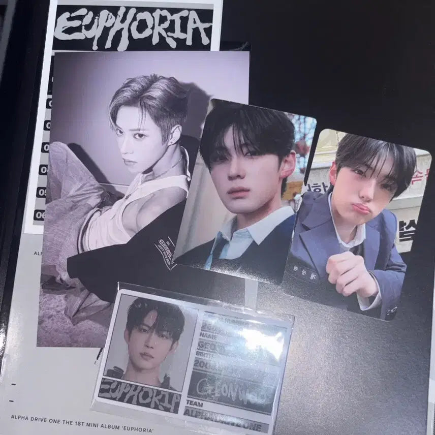 [BUNJANG] ALD1 Alpha Drive One Euphoria Album Bundle Set / 알디원 알파드라이브원 개봉 앨범 풀셋 양도 프릭알람 버전