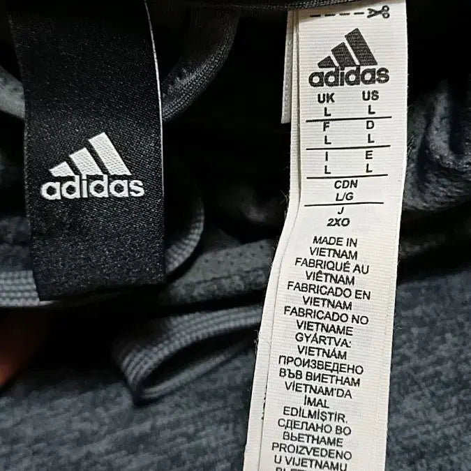 [BUNJANG] Adidas Hoodie 110 / 아디다스 기모후드 110 가슴60 기장73