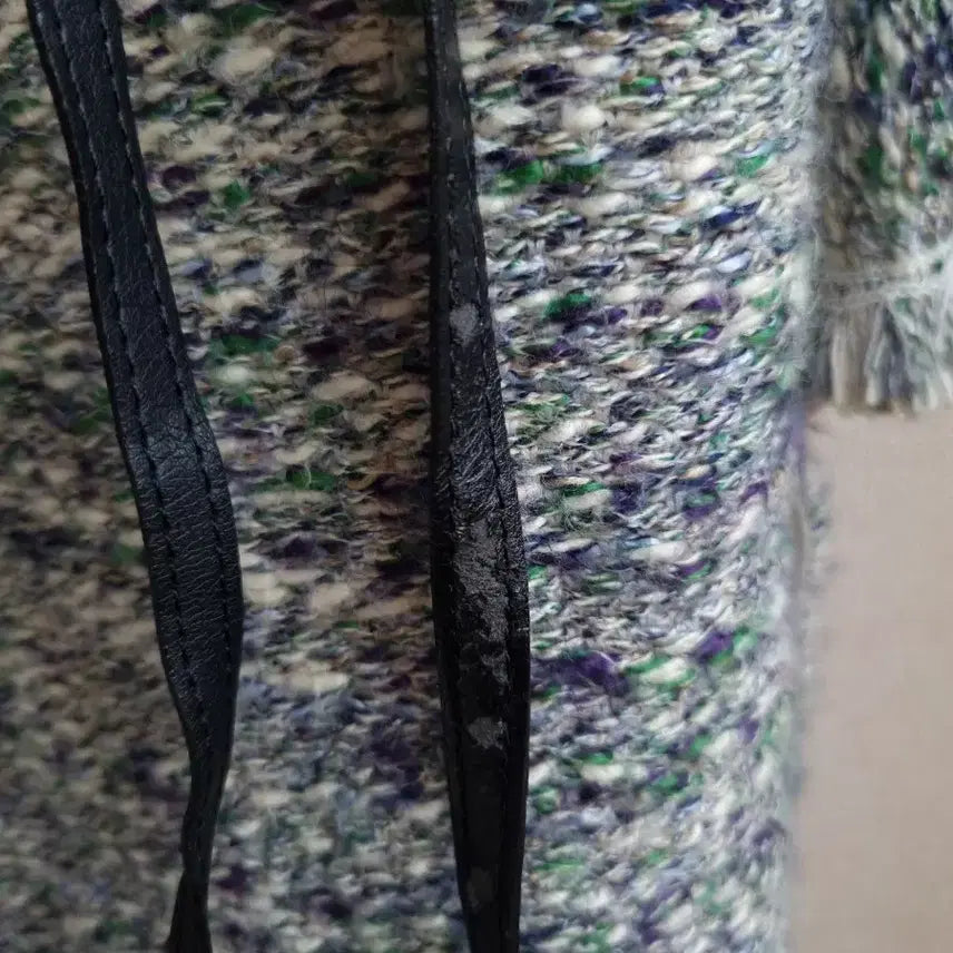 [BUNJANG] SYSTEM Tweed Long Cardigan / 한섬 SYSTEM 시스템 트위드 롱 가디건