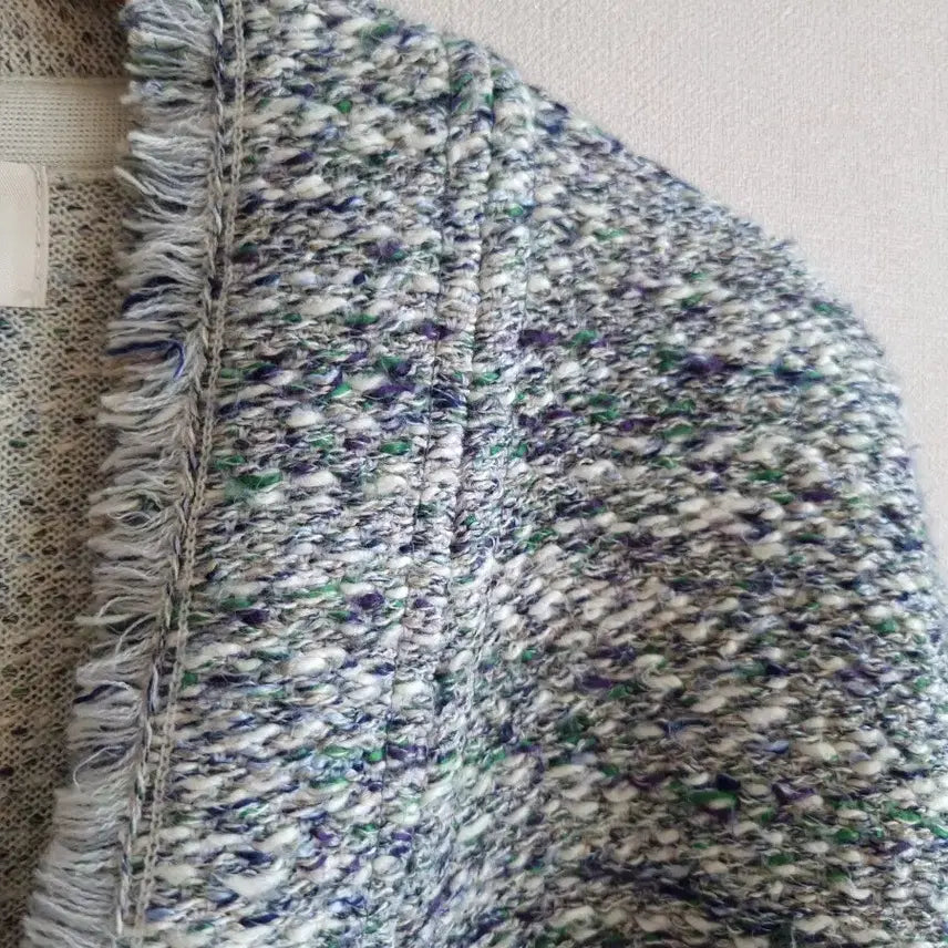 [BUNJANG] SYSTEM Tweed Long Cardigan / 한섬 SYSTEM 시스템 트위드 롱 가디건