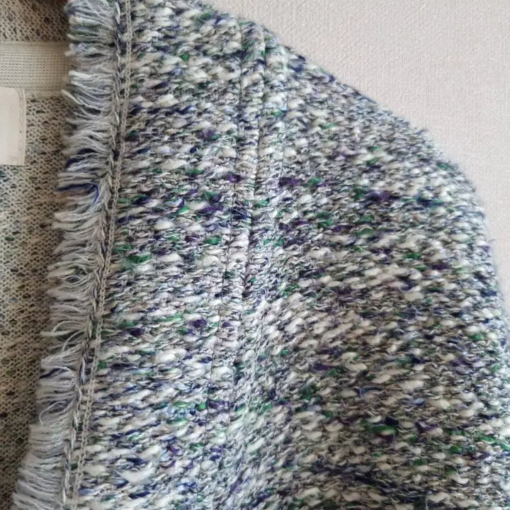 [BUNJANG] SYSTEM Tweed Long Cardigan / 한섬 SYSTEM 시스템 트위드 롱 가디건