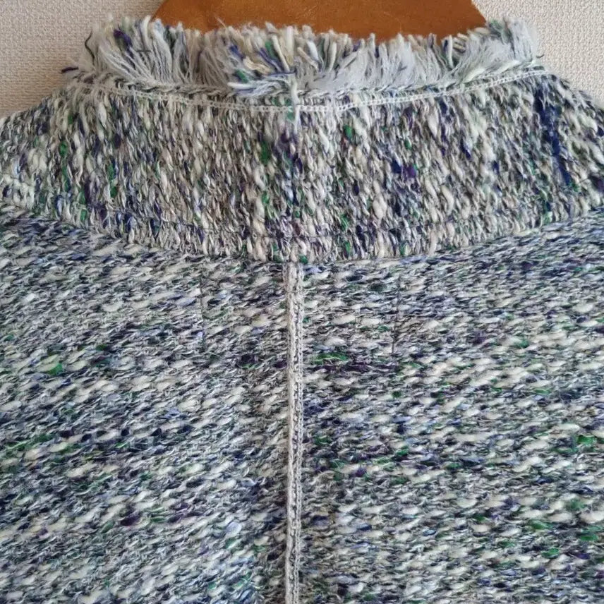 [BUNJANG] SYSTEM Tweed Long Cardigan / 한섬 SYSTEM 시스템 트위드 롱 가디건