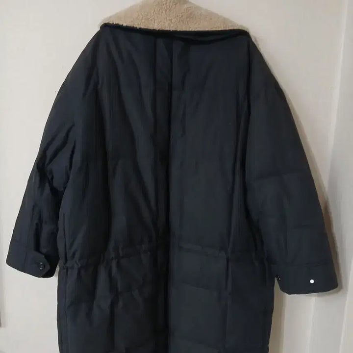 [BUNJANG] Studio Tomboy Puffer Neck Down Long Padding / 스튜디오 톰보이 뽀글이 넥 다운 롱패딩