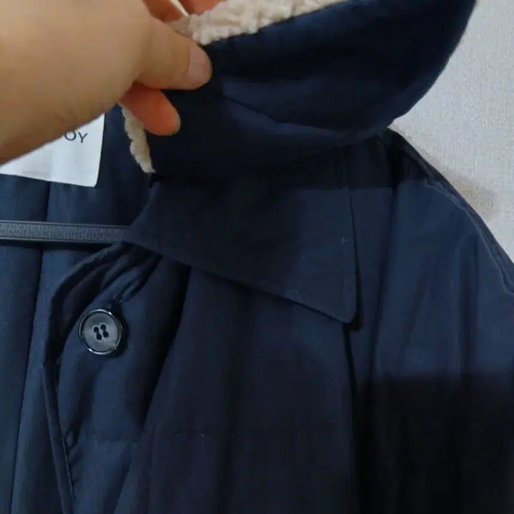 [BUNJANG] Studio Tomboy Puffer Neck Down Long Padding / 스튜디오 톰보이 뽀글이 넥 다운 롱패딩