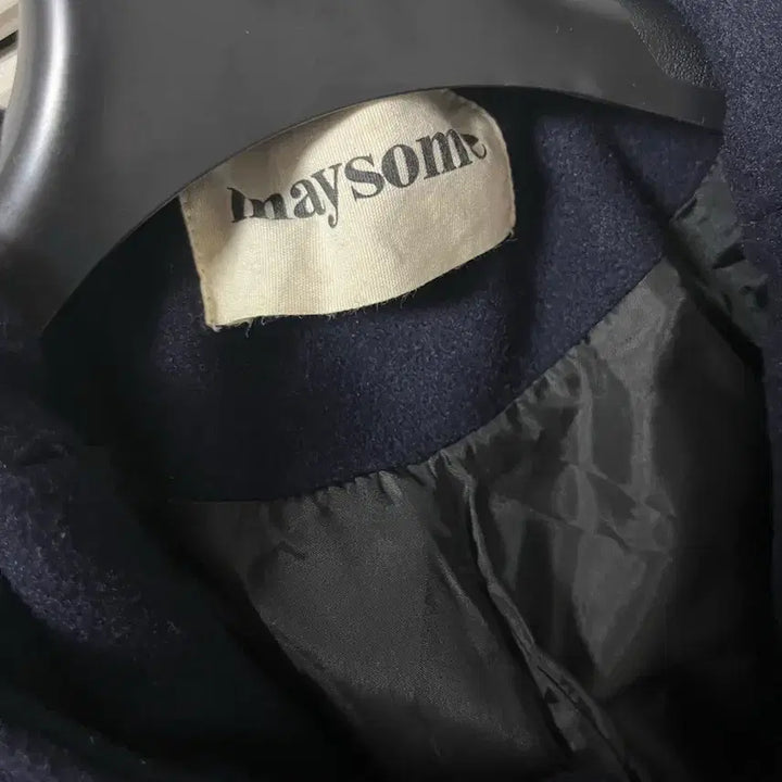 [BUNJANG] MAYSOME Navy Long Duffle Coat / -메이썸 네이비 떡볶이코트 롱코트 떡코