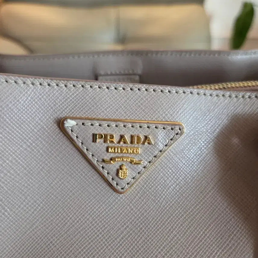 [BUNJANG] Prada BN1874 Saffiano Lux Tote Bag / 프라다 BN1874 인디핑크 사피아노 럭스 토트백, 스트랩