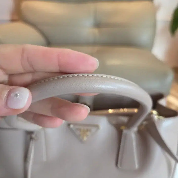 [BUNJANG] Prada BN1874 Saffiano Lux Tote Bag / 프라다 BN1874 인디핑크 사피아노 럭스 토트백, 스트랩