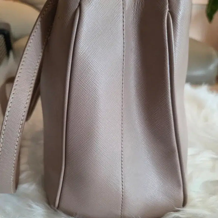 [BUNJANG] Prada BN1874 Saffiano Lux Tote Bag / 프라다 BN1874 인디핑크 사피아노 럭스 토트백, 스트랩