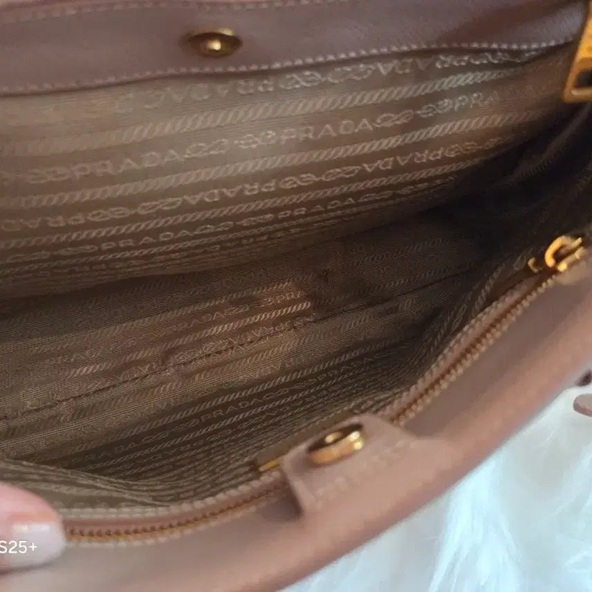 [BUNJANG] Prada BN1874 Saffiano Lux Tote Bag / 프라다 BN1874 인디핑크 사피아노 럭스 토트백, 스트랩