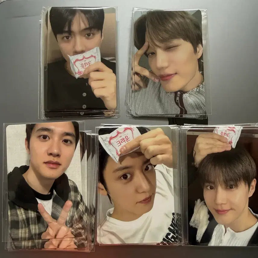 [BUNJANG] EXO Reverse Tribute Gift Photocard / exo reverxe berriz 엑소 베리즈 미공포 세 ㅡ