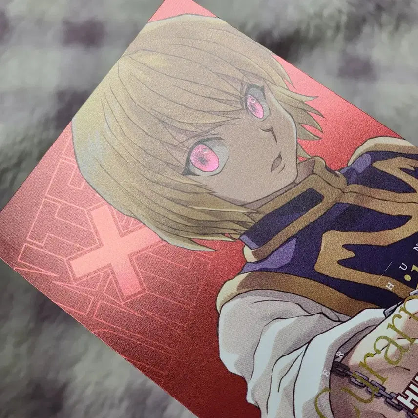 [BUNJANG] Hunter x Hunter Kurapika Itajaga Rare Card / 크라피카 이타쟈가 레어 카드 헌터헌터 헌헌