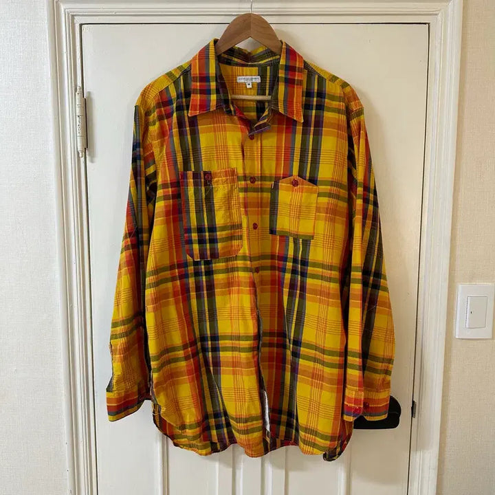 [BUNJANG] Engineered Garments Shirt / 엔지니어드가먼츠 마드라스 체크 셔츠