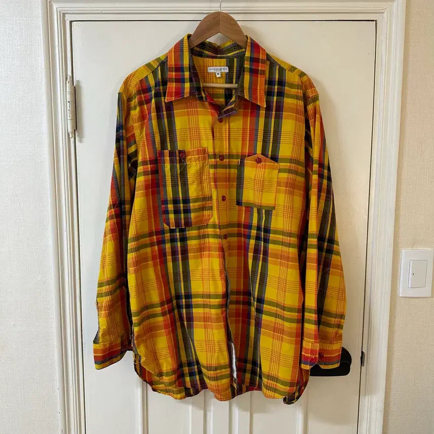 [BUNJANG] Engineered Garments Shirt / 엔지니어드가먼츠 마드라스 체크 셔츠