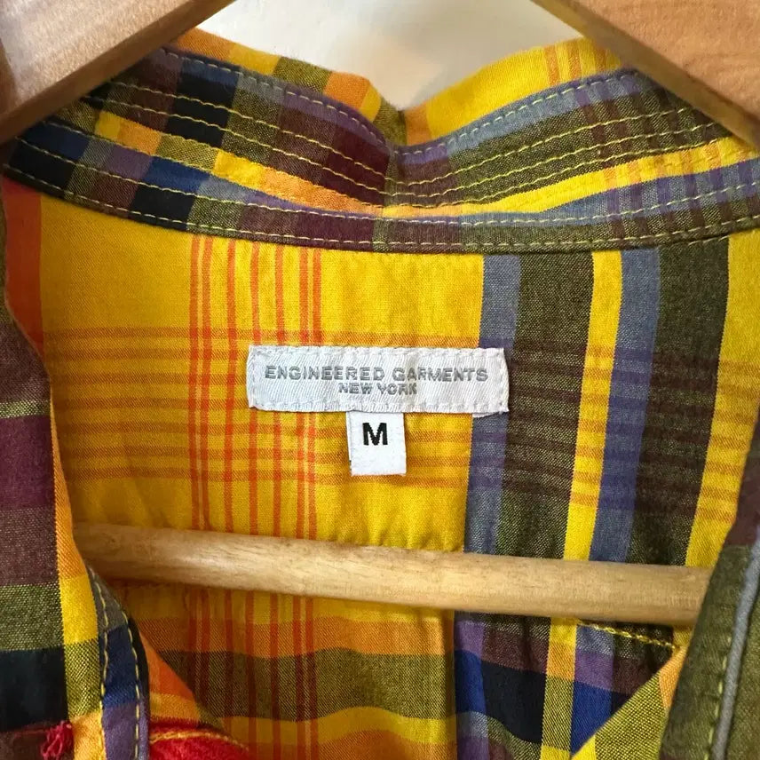 [BUNJANG] Engineered Garments Shirt / 엔지니어드가먼츠 마드라스 체크 셔츠