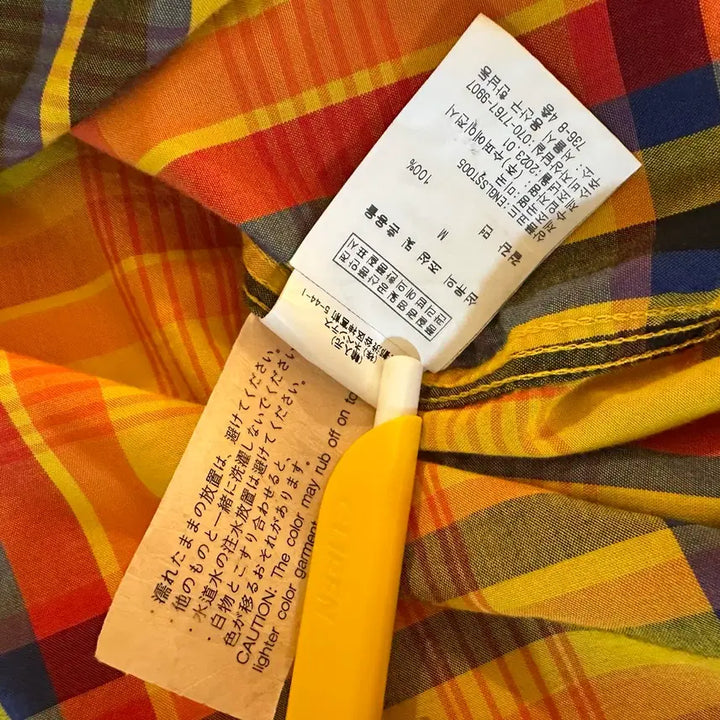 [BUNJANG] Engineered Garments Shirt / 엔지니어드가먼츠 마드라스 체크 셔츠