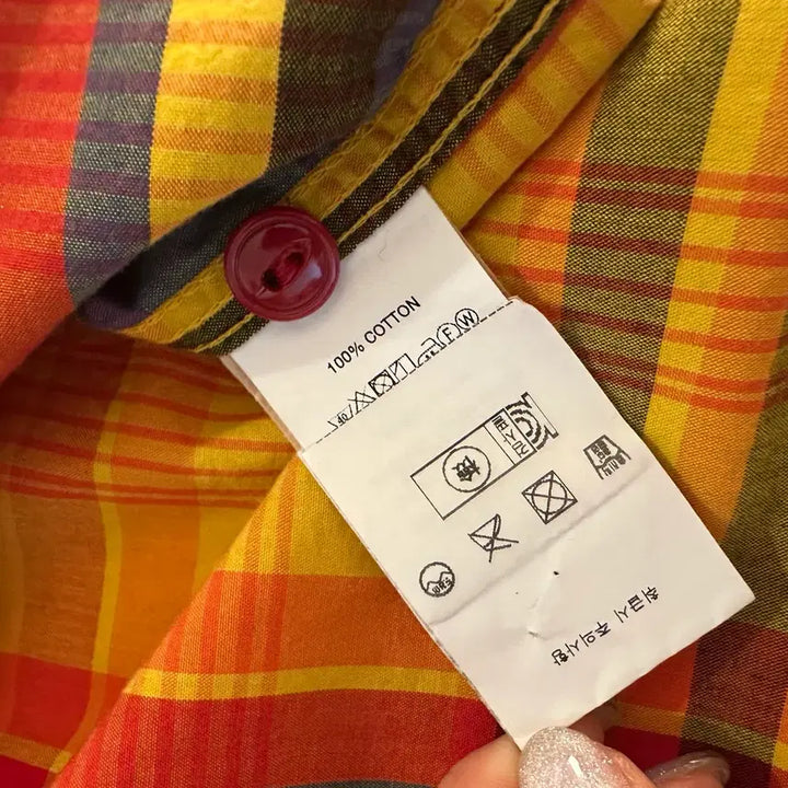 [BUNJANG] Engineered Garments Shirt / 엔지니어드가먼츠 마드라스 체크 셔츠