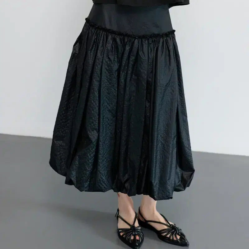 [BUNJANG] GBH Pumpkin Skirt Black M / GBH PUMPKIN SKIRT 블랙 M