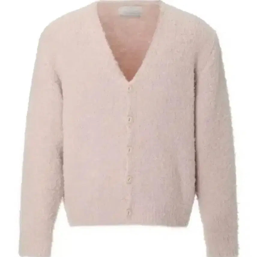 [BUNJANG] 3 Times Poodle Cardigan Pink Bolero Top / 쓰리타임즈 푸들가디건 핑크 쓰탐니트볼레로탑