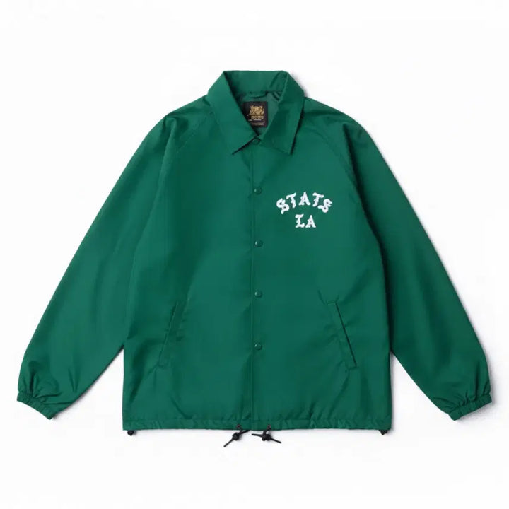 [BUNJANG] LASATZ Coach Jacket - Green / 라스탯츠 코치 자켓 2사이즈