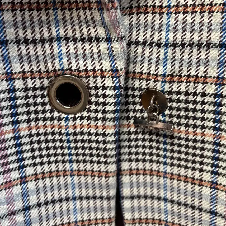 [BUNJANG] Sandro Checkered Blazer Jacket / 산드로 체크 자켓