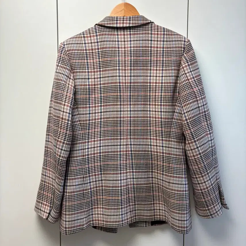 [BUNJANG] Sandro Checkered Blazer Jacket / 산드로 체크 자켓