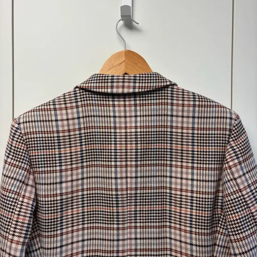 [BUNJANG] Sandro Checkered Blazer Jacket / 산드로 체크 자켓