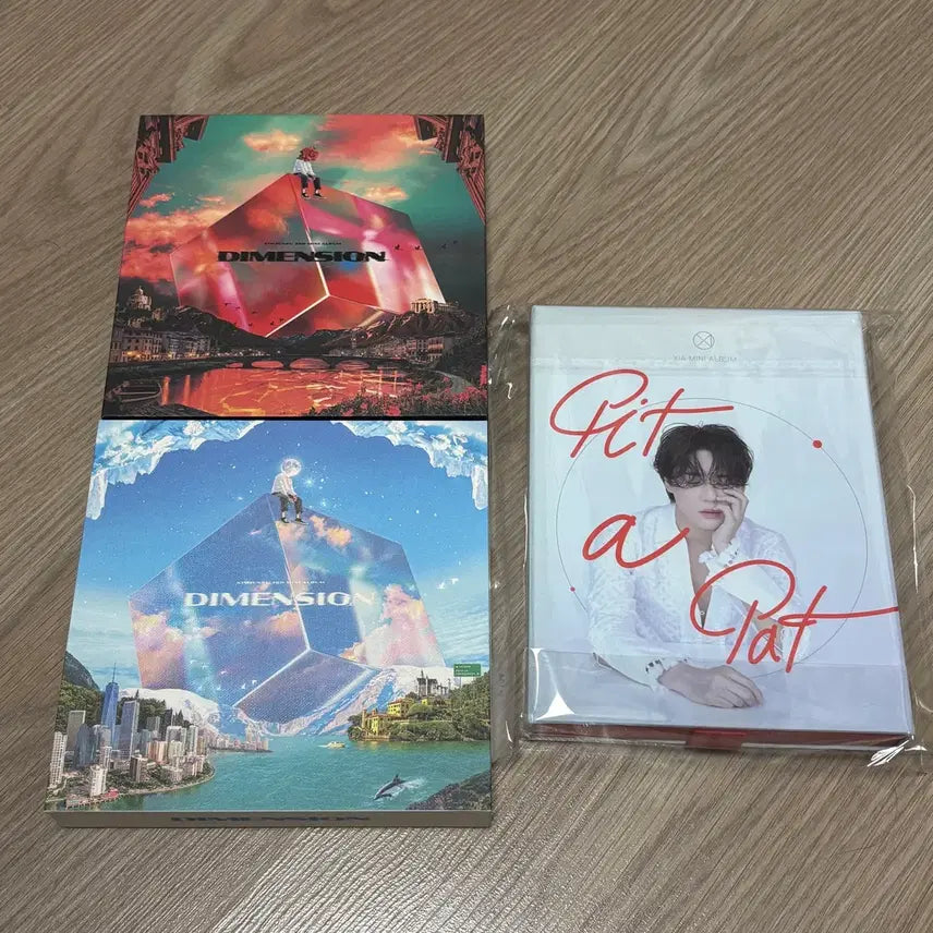 [BUNJANG] XIA Dimension: Fit-A-Pet Album Bundle Set / 김준수(XIA) 디멘션 핏어팻 앨범 일괄