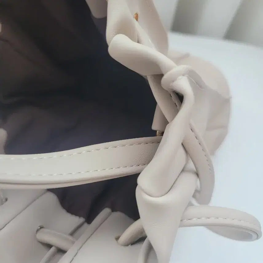 [BUNJANG] DIBLANC Mini Bag Beige / DIBLANC 복조리 미니백 베이지가방