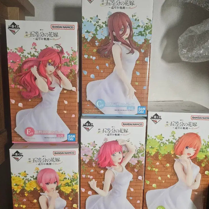 [BUNJANG] The Quintessential Quintuplets Figure Set / 순회의 궤적 5체 일괄 5등분의 신부 피규어