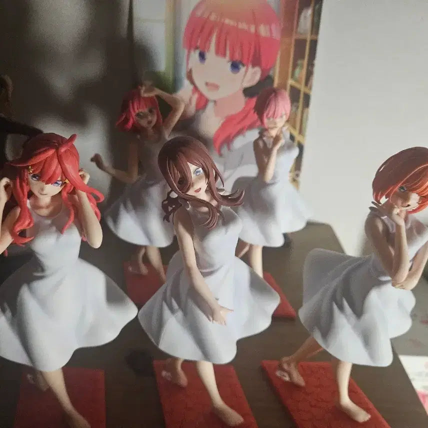 [BUNJANG] The Quintessential Quintuplets Figure Set / 순회의 궤적 5체 일괄 5등분의 신부 피규어