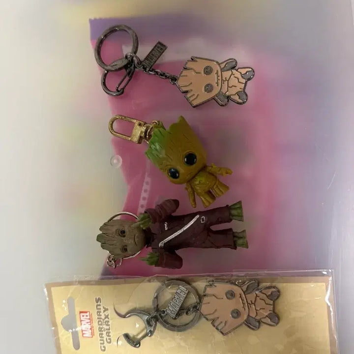 [BUNJANG] Marvel Guardians of the Galaxy Groot Keyring / 마블 가디언즈 그루트 키링/열쇠고리 판매합니다