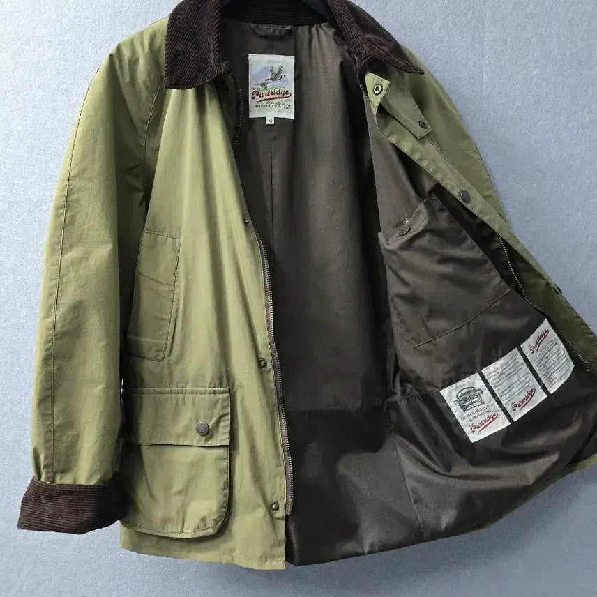 [BUNJANG] John Partridge Waxed Cotton Field Jacket / 존파트리지  왁스코튼 재킷
