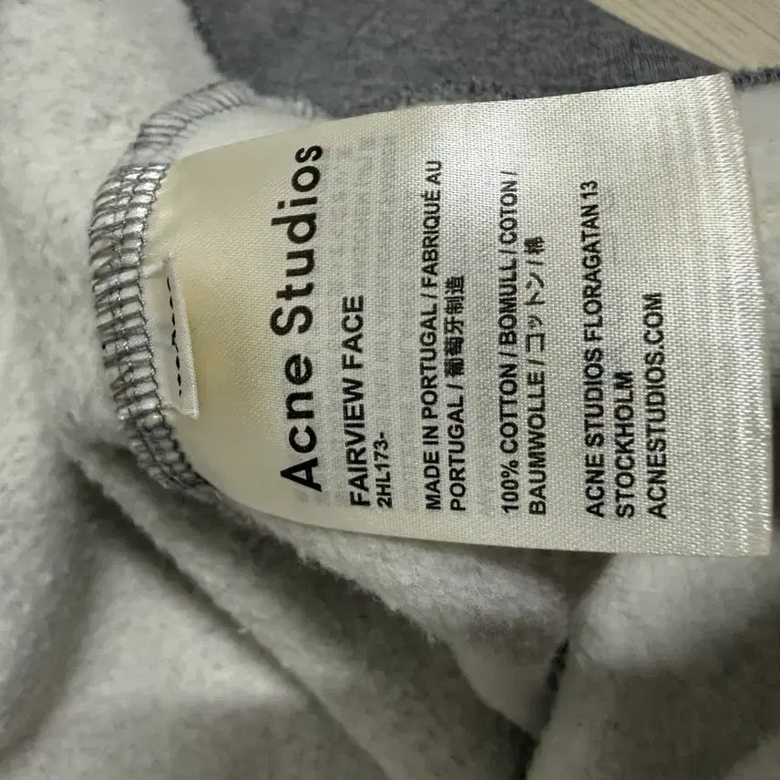 [BUNJANG] Acne Studios Fairview Face Sweatshirt / 아크네 스튜디오 페어뷰 페이스 맨투맨