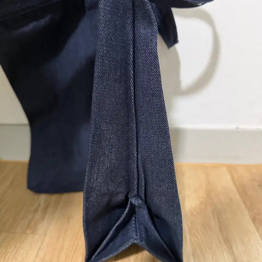 [BUNJANG] MCSTUART Denim Shoulder Bag / 새상품)맥스튜어트 뉴욕 데님 숄더백 에코백 토트백 가방 MCSTUART