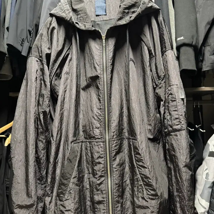 [BUNJANG] Junji Nylon Zip-up / 준지 나일론 집업 L