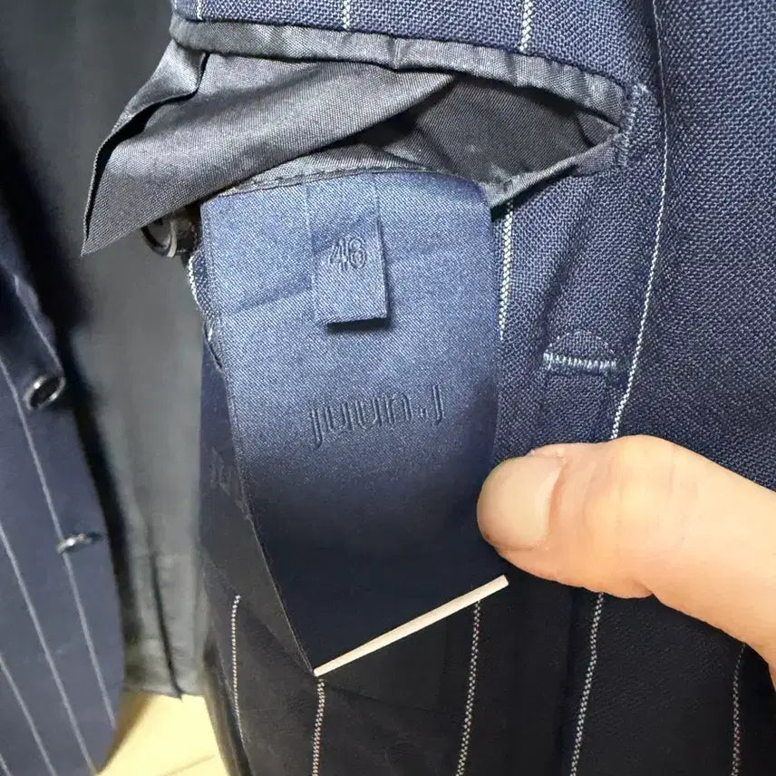 [BUNJANG] Juun.J Striped Blazer / 준지 스트라이프 블레이저